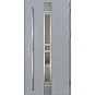Oceľové vchodové dvere - SINGEN 4 - Sivá, Label Inox Oceľové vchodové dvere ERKADO - SINGEN 4 - Sivá, Label Inox