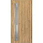 Oceľové vchodové dvere - TREBUR 1 - Dub Natur, Label Inox Oceľové vchodové dvere ERKADO - TREBUR 1 - Dub Natur, Label Inox
