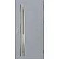Oceľové vchodové dvere - TREBUR 1 - Sivá, Label Inox Oceľové vchodové dvere ERKADO - TREBUR 1 - Sivá, Label Inox