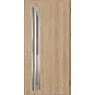 Oceľové vchodové dvere - TREBUR 1 - Surový Dub, Label Inox Oceľové vchodové dvere ERKADO - TREBUR 1 - Surový Dub, Label Inox