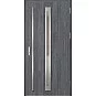 Oceľové vchodové dvere - TREBUR 2 - Dub Antracit, Label Inox Oceľové vchodové dvere ERKADO - TREBUR 2 - Dub Antracit, Label Inox