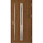 Oceľové vchodové dvere - TREBUR 2 - Orech, Label Inox Oceľové vchodové dvere ERKADO - TREBUR 2 - Orech, Label Inox