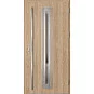 Oceľové vchodové dvere - TREBUR 5 - Surový Dub, Label Inox Oceľové vchodové dvere ERKADO - TREBUR 5 - Surový Dub, Label Inox