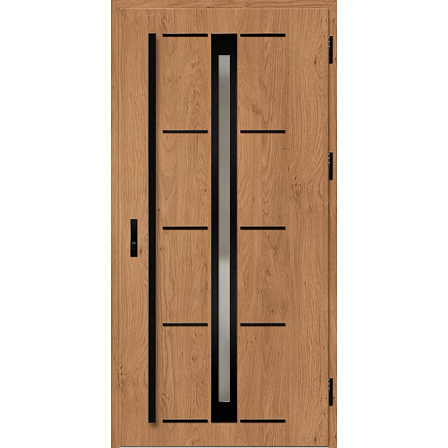 Oceľové vchodové dvere - TREBUR 8 - Winchester, Label Black Oceľové vchodové dvere ERKADO - TREBUR 8 - Winchester, Label Black