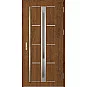 Oceľové vchodové dvere - TREBUR 8 - Orech, Label Inox Oceľové vchodové dvere ERKADO - TREBUR 8 - Orech, Label Inox