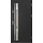 Oceľové vchodové dvere - WELS 1 - Čierna, Label Inox Oceľové vchodové dvere ERKADO - WELS 1 - Čierna, Label Inox