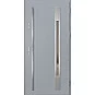 Oceľové vchodové dvere - WELS 3 - Sivá, Label Inox Oceľové vchodové dvere ERKADO - WELS 3 - Sivá, Label Inox