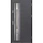 Oceľové vchodové dvere - WELS 4 - Hladký Antracit, Label Inox Oceľové vchodové dvere ERKADO - WELS 4 - Hladký Antracit, Label Inox