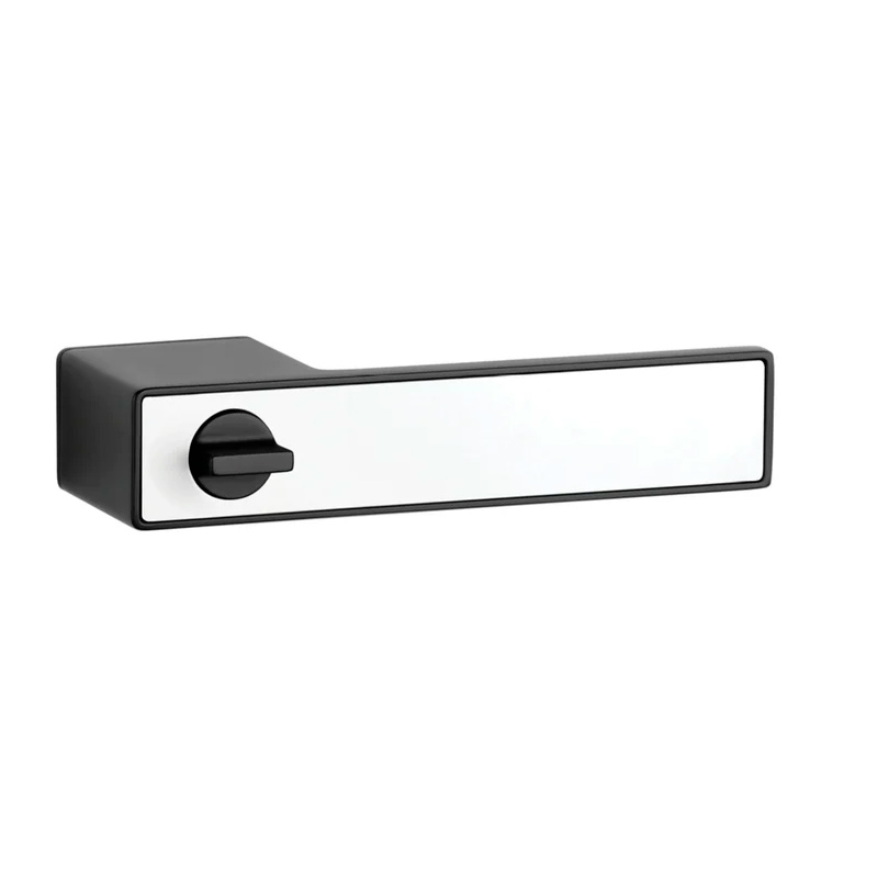 Türklinke ASG - HEDERA - RT WC - Schwarz matt / Weiß matt Türklinke ASG - HEDERA - RT WC - Schwarz matt / Weiß matt