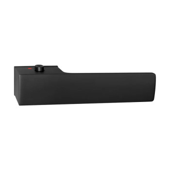 Kľučka TI - GORDO - RT5 4084 - Čierna mat, s uzamykaním, 38-45 mm