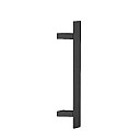 PP-Griff abgeschrägt 100 cm - Schwarz
