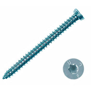 Turbošroub 7,5 x 182mm, TORX, vč. bílé krytky (1 ks)