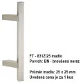 Madlo PP skosené 100 cm - Nerez   + 130 € 