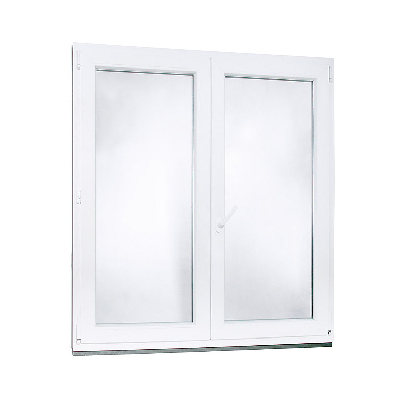 Dvojkrídlové - Plastové okno | 125x130 cm (1250x1150 mm) | Biele Dvojkrídlové - Plastové okno | 125x130 cm (1250x1150 mm) | Biele