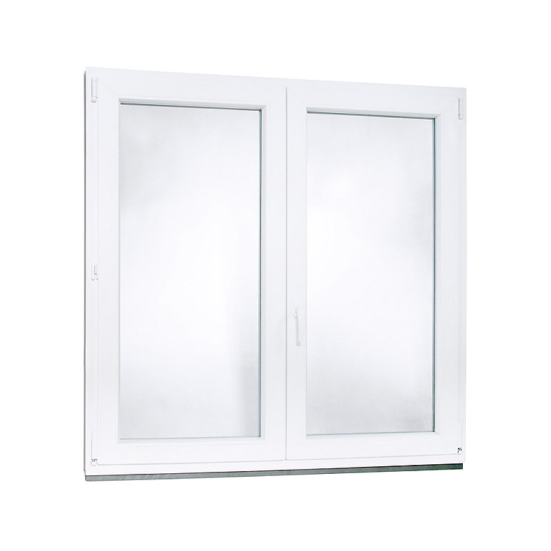 Dvojkrídlové - Plastové okno | 135x135 cm (1350x1350 mm) | Biele Dvojkrídlové - Plastové okno | 135x135 cm (1350x1350 mm) | Biele