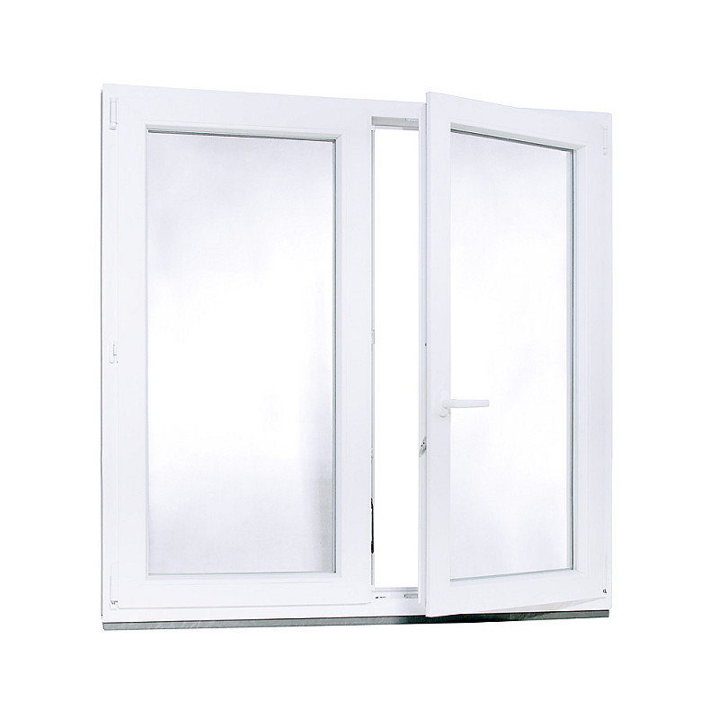 Dvojkrídlové - Plastové okno | 135x135 cm (1350x1350 mm) | Biele Dvojkrídlové - Plastové okno | 135x135 cm (1350x1350 mm) | Biele