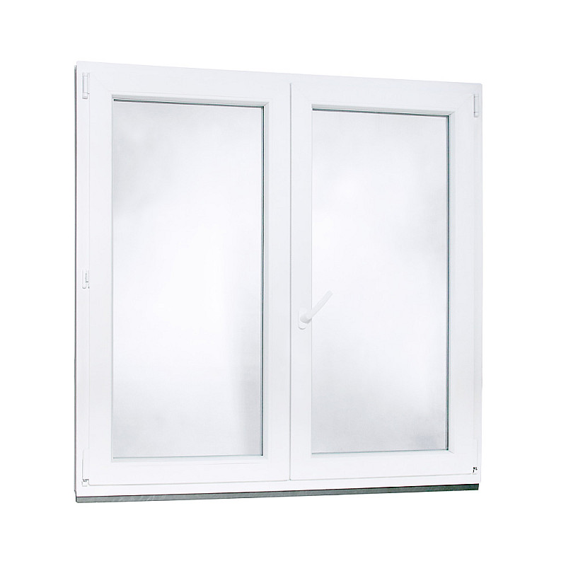 Dvojkrídlové - Plastové okno | 135x135 cm (1350x1350 mm) | Biele Dvojkrídlové - Plastové okno | 135x135 cm (1350x1350 mm) | Biele