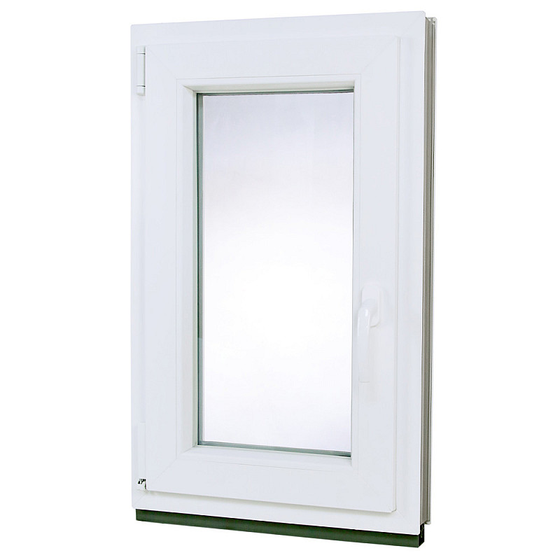 Jednokrídlové Plastové okno | 50x80 cm (500x800 mm) | Ľavé | Biele Jednokrídlové Plastové okno | 50x80 cm (500x800 mm) | Ľavé | Biele