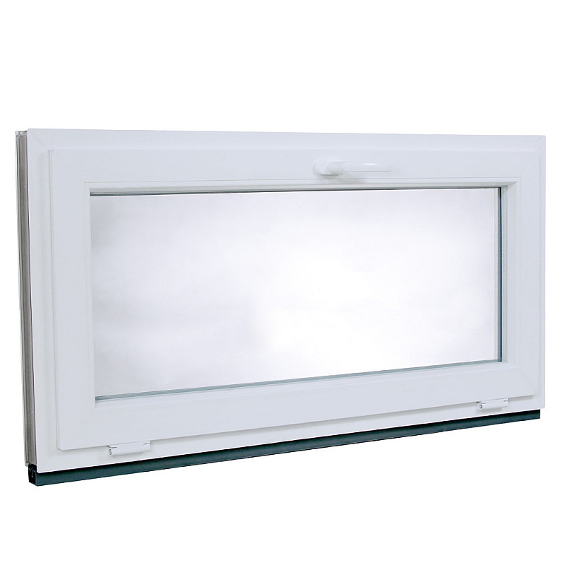 Plastové okno | 130x60 cm | Biele | Sklopné Plastové okno | 130x60 cm | Biele | Sklopné
