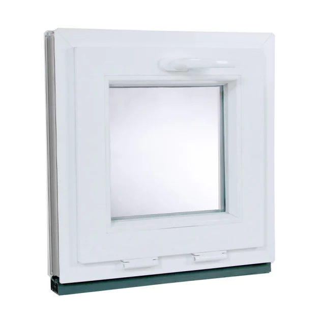Plastové okno | 50x50 cm (500x500 mm) | Biele | Sklopné Plastové okno | 50x50 cm (500x500 mm) | Biele | Sklopné