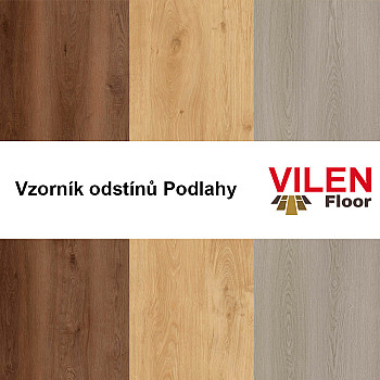 Vzorkovník odtieňov Podlahy