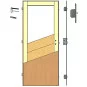 ERKADO Bezpečnostné dvere BT 2 - Výška 210 cm
